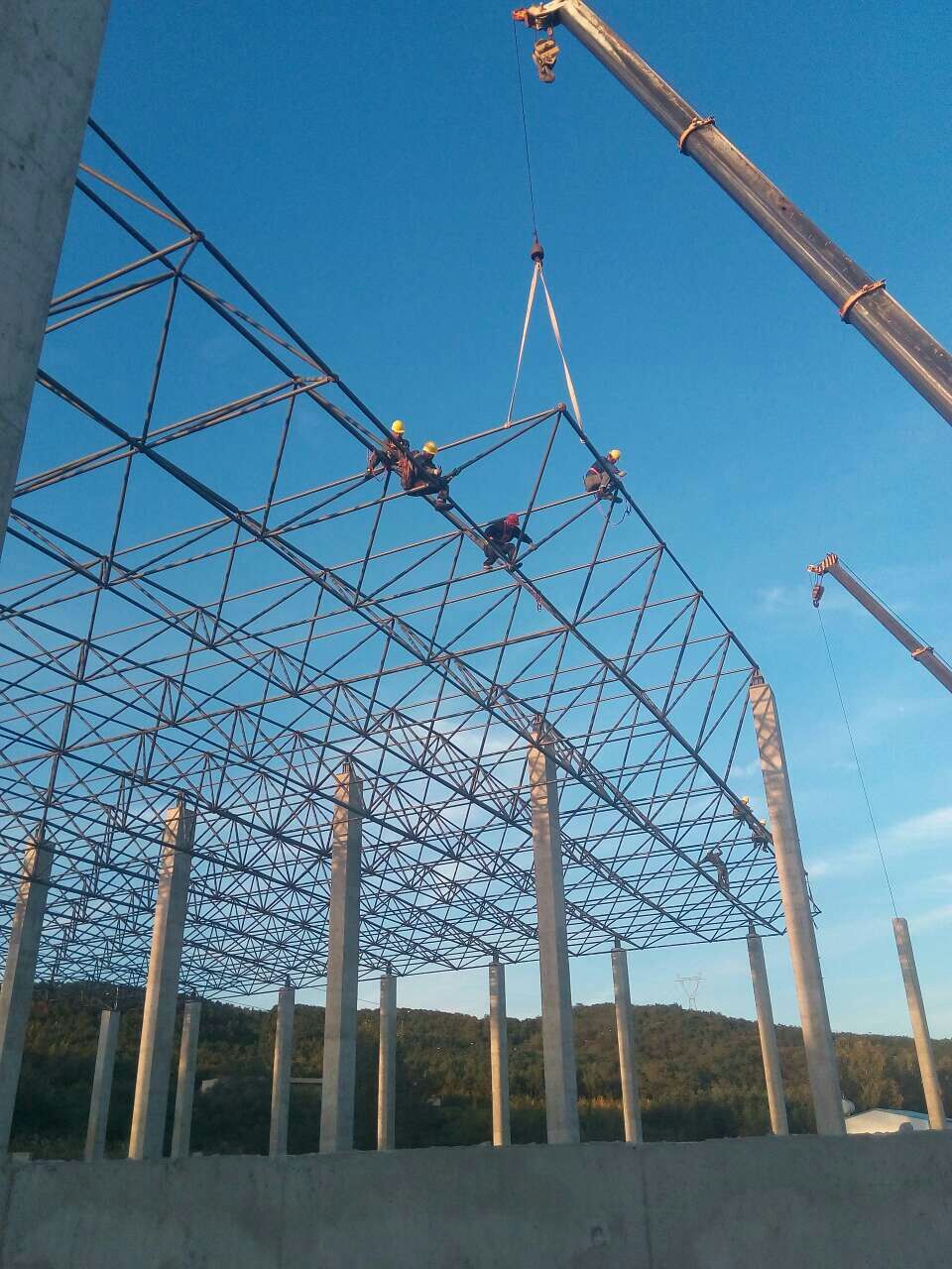 漳平汪清物流园网架