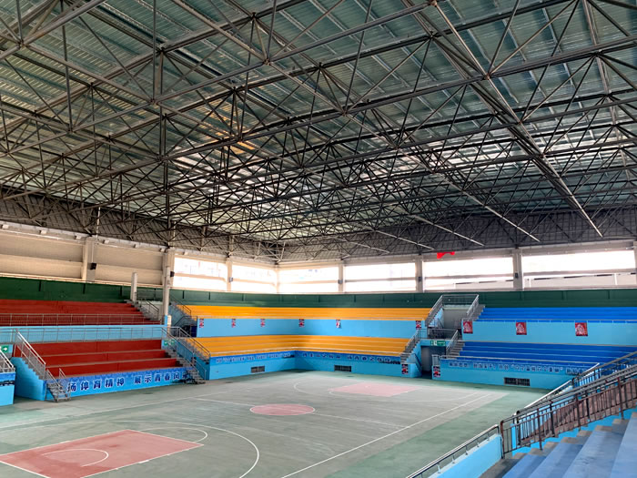 漳平富川体育馆网架